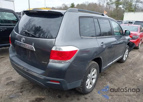 2011 Toyota Highlander Se V6 из США, поврежденный, VIN 5TDBK3EH6BS090970